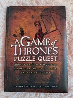 A Game of Thrones Puzzle Quest - GoT Puzzle Game Book - Riddles Quizzes Enigmas!